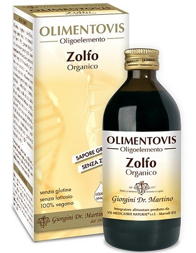 ZOLFO ORGANICO OLIMENTOVIS 200 ML - Newepa Srl