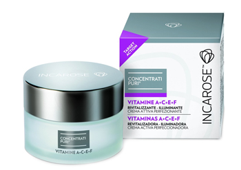 INCAROSE CONCENTRATO PURI CREMA VITAMINE A+C+E+F 50 ML - Newepa Srl