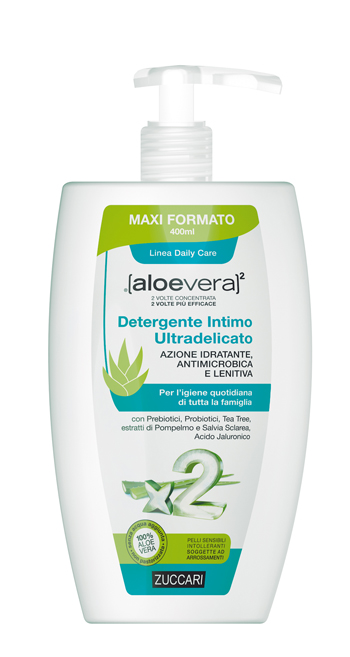 ALOEVERA2 DETERGENTE INTIMO ULTRADELICATO 400 ML - Newepa Srl