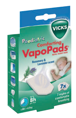 VICKS VAPOPADS ROSEMARY & LAVENDER SCENTE 7 PEZZI - Newepa Srl