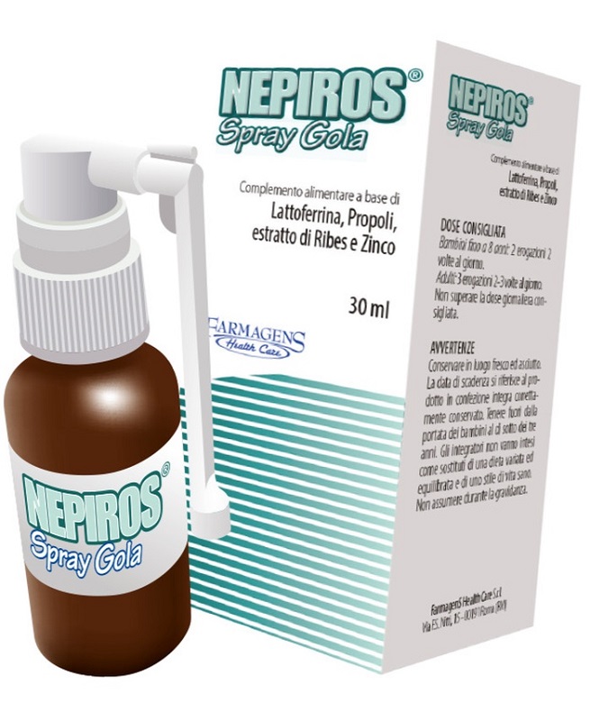 NEPIROS SPRAY GOLA 30 ML NUOVA FORMULA - Newepa Srl