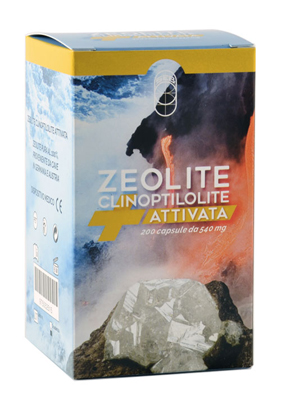 ZEOLITE CLINOPTILOLITE ATTIVATA SUPREMA 200 CAPSULE 540 MG 108 G - Newepa Srl