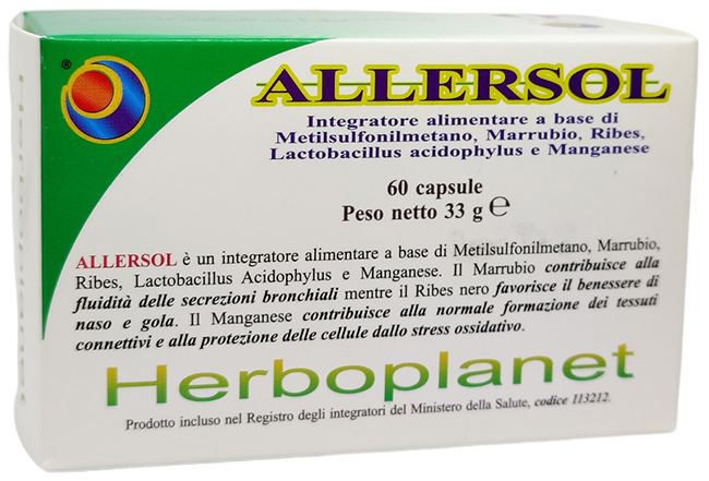 ALLERSOL 60 CAPSULE - Newepa Srl