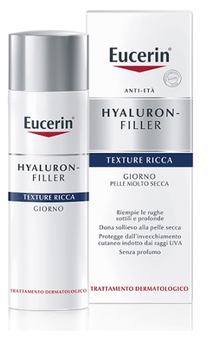 EUCERIN HYALURON-FILLER TEXTURE RICCA GIORNO 50 ML - Newepa Srl