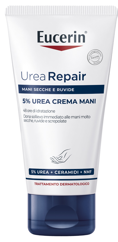EUCERIN UREAREPAIR CREMA MANI 5% 75 ML - Newepa Srl