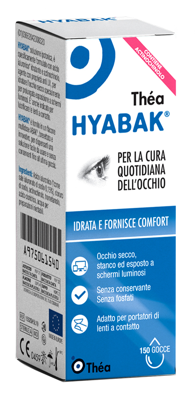 HYABAK SOLUZIONE OFTALMICA 5 ML - Newepa Srl