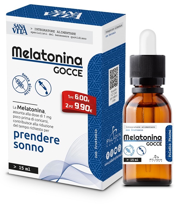 SANAVITA MELATONINA GOCCE 15 ML - Newepa Srl