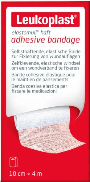 BENDA LEUKOPLAST ELASTOMULL HAFT 10 CM X 4 M - Newepa Srl