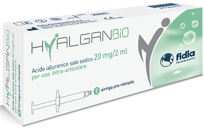 SIRINGA HYALGANBIO INTRA-ARTICOLARE 20MG 2 ML - Newepa Srl