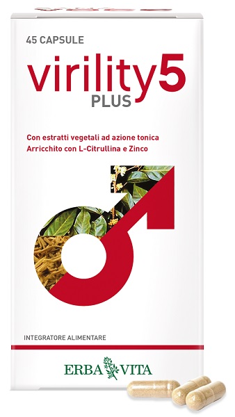 VIRILITY 5 PLUS 45 CAPSULE - Newepa Srl