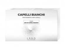 CAPELLI BIANCHI TRATTAMENTO PER CAPELLI CAPELLI BIANCHI 60% CURA 3 MESI UOMO 60 FIALE 3,5 ML - Newepa Srl