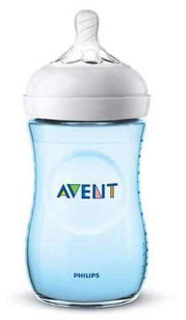 AVENT BIBERON NATURAL PP 260ML AZZURRO SINGLE PACK - Newepa Srl