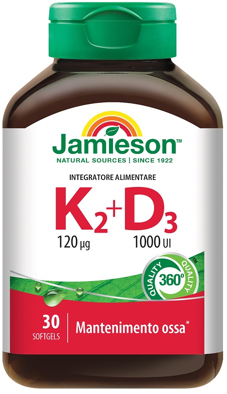 JAMIESON K2+D3 30 PERLE - Newepa Srl
