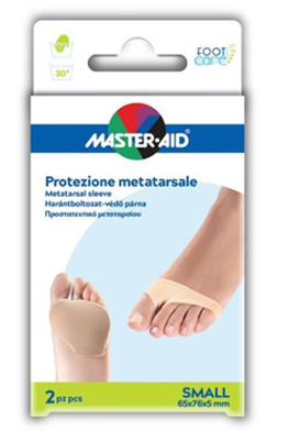 PROTEZIONE IN GEL E TESSUTO  MASTER-AID FOOTCARE PER METATARSO SMALL 2 PEZZI G2 - Newepa Srl
