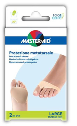 PROTEZIONE IN GEL E TESSUTO MASTER-AID FOOTCARE PER METATARSO LARGE 2 PEZZI G3 - Newepa Srl