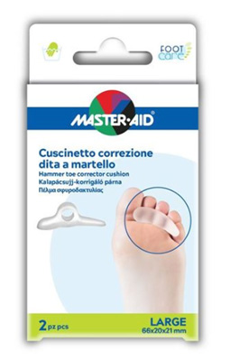 CORRETTORE DITA A MARTELLO MASTER-AID FOOTCARE LARGE 2 PEZZI C13 - Newepa Srl