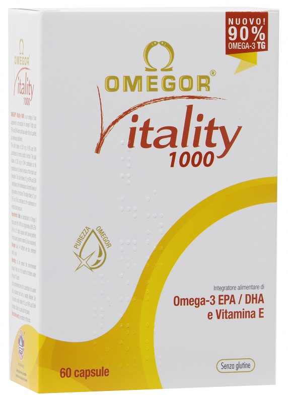 OMEGOR VITALITY 1000 60 CAPSULE MOLLI - Newepa Srl