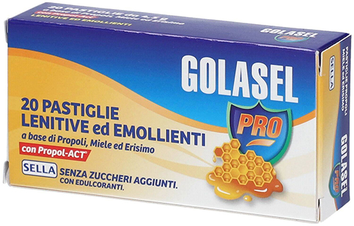 GOLASEL PRO 20 PASTIGLIE MIELE - Newepa Srl
