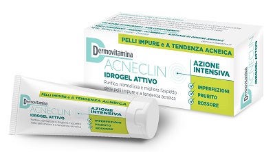DERMOVITAMINA ACNECLIN IDROGEL ATTIVO AZIONE INTENSIVA 40 ML - Newepa Srl