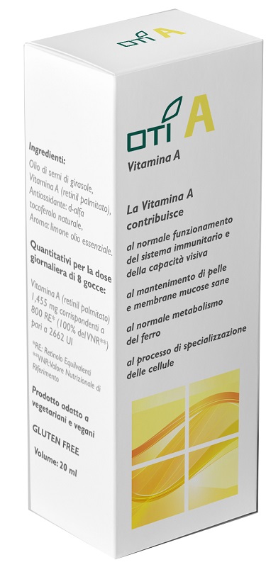 OTI A VITAMINA A GOCCE 20 ML - Newepa Srl