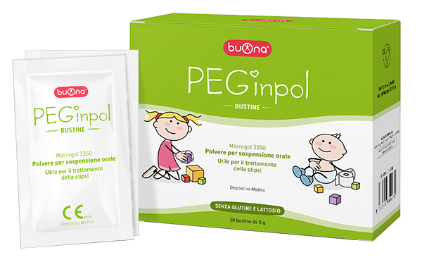PEGINPOL MACROGOL 3350 SOSPENSIONE ORALE 20 BUSTINE - Newepa Srl