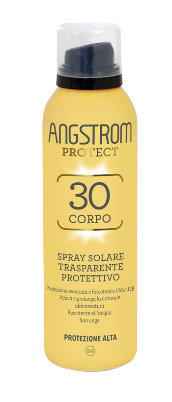 ANGSTROM PROTECT 30 CORPO SPRAY SOLARE TRASPARENTE 150 ML - Newepa Srl