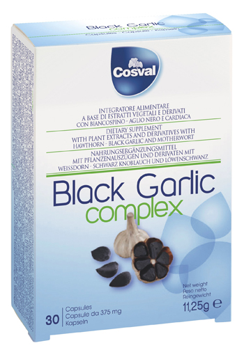 BLACK GARLIC COMPLEX 30 CAPSULE - Newepa Srl