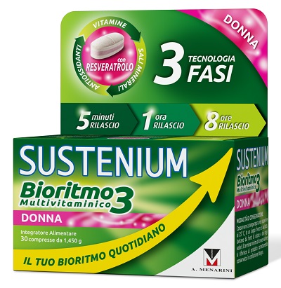 SUSTENIUM BIORITMO3 DONNA ADULTA 30 COMPRESSE - Newepa Srl