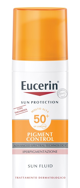 EUCERIN SUN PROTECTION SPF 50+ PIGMENT CONTROL SUN FLUID 50 ML - Newepa Srl
