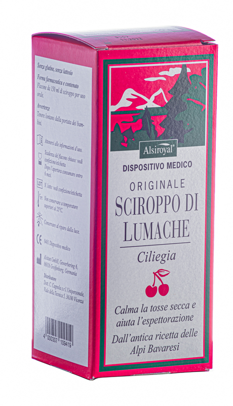 SCIROPPO DI LUMACHE CILIEGIA DM 150 ML - Newepa Srl