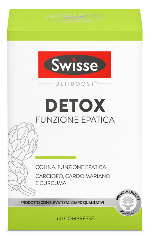 SWISSE DETOX FUNZIONE EPATICA 60 COMPRESSE DA 1085 MG - Newepa Srl