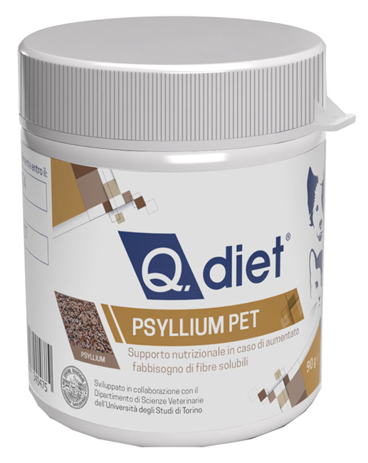 Q DIET PSYLLIUM PET POLVERE 90 G - Newepa Srl