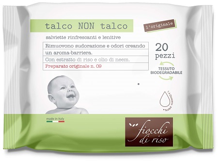FIOCCHI DI RISO SALVIETTE TALCO NON TALCO - Newepa Srl