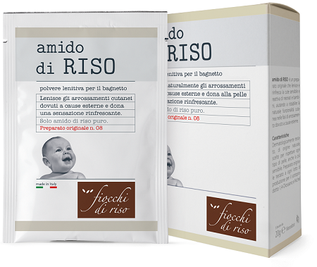 FIOCCHI DI RISO AMIDO DI RISO POLVERE LENITIVO 100 G - Newepa Srl