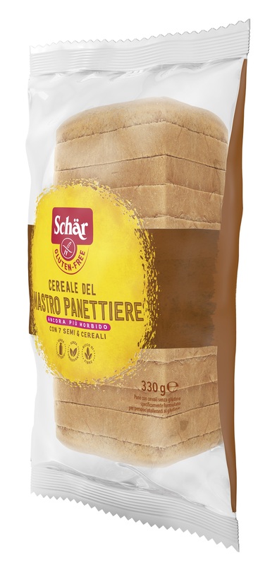 SCHAR CEREALE DEL MASTRO PANETTIERE PANE CON CEREALI SENZA LATTOSIO 330 G - Newepa Srl