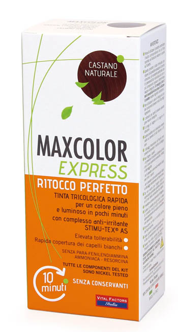 MAXCOLOR EXPRESS CASTANO NATURALE 80 ML - Newepa Srl