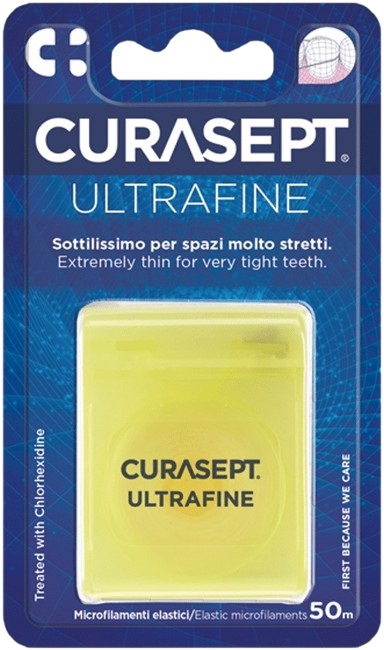 CURASEPT ULTRAFINE FILO INTERDENTALE NON CERATO CLOREXIDINA - Newepa Srl