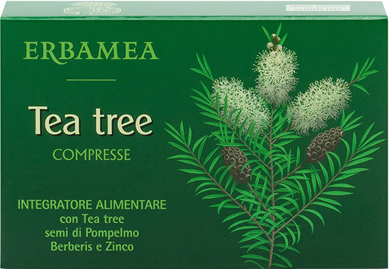 ERBAMEA TEA TREE 30 COMPRESSE - Newepa Srl