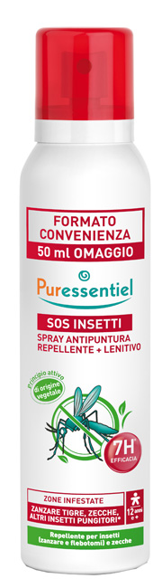 PURESSENTIEL SPRAY ANTIPUNTURA SOS INSETTI PMC 200 ML - Newepa Srl