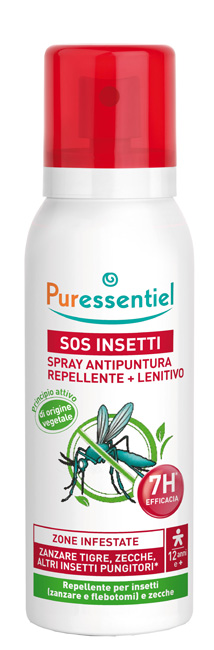 PURESSENTIEL SPRAY ANTIPUNTURA SOS INSETTI PMC 75 ML - Newepa Srl