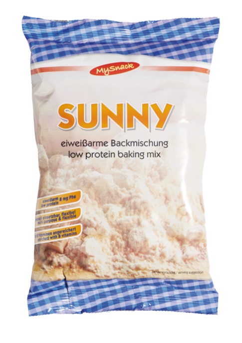 MY SNACK SUNNY PLUS FARINA APROTEICA 500 G - Newepa Srl