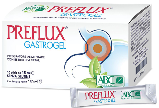 PREFLUX GASTROGEL 10 STICK PACK DA 15 ML - Newepa Srl