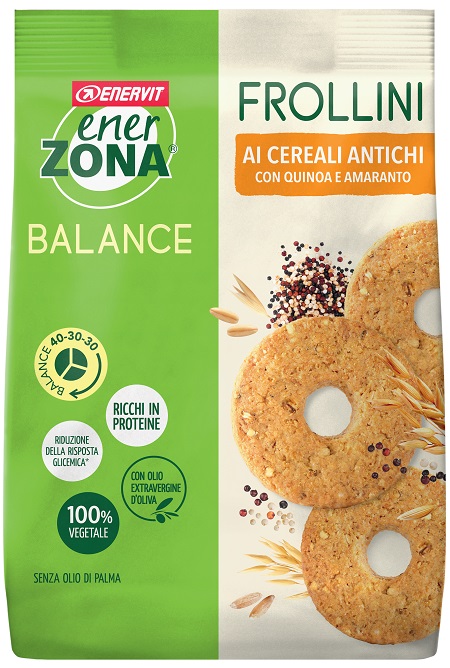 ENERZONA FROLLINI VEG CEREALI ANTICHI 250 G - Newepa Srl