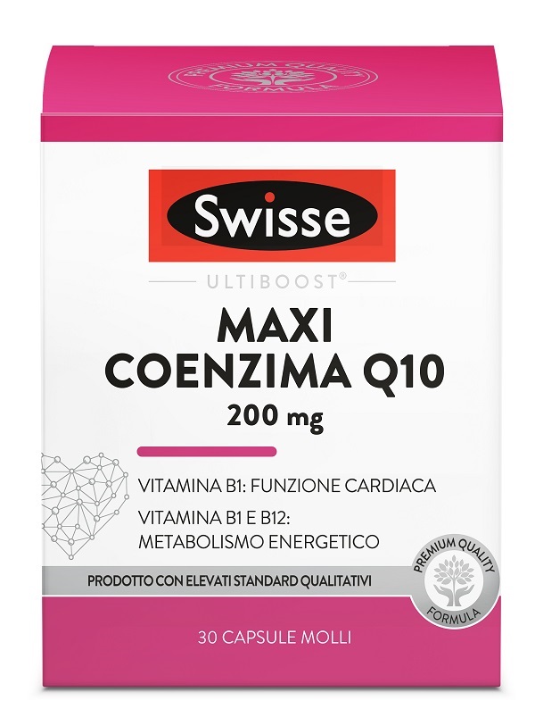 SWISSE MAXI COENZIMA Q10 200 MG 30 CAPSULE - Newepa Srl