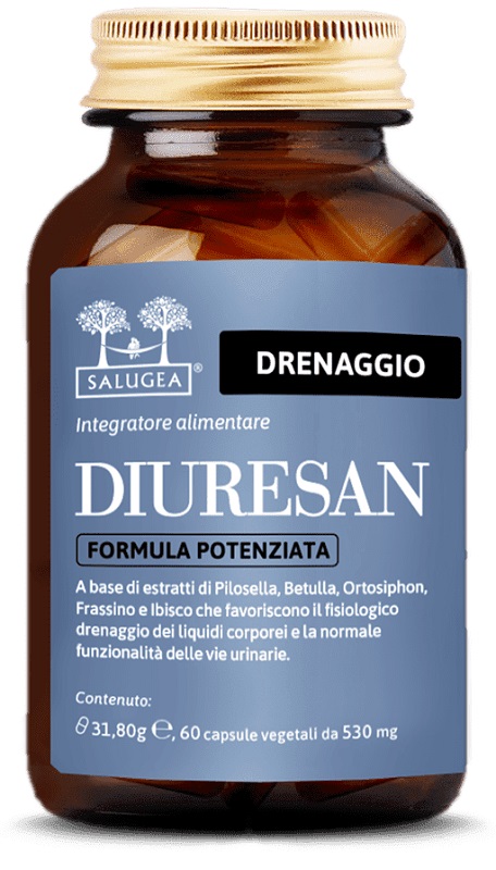 SALUGEA DIURESAN FORMULA POTENZIATA 60 CAPSULE - Newepa Srl