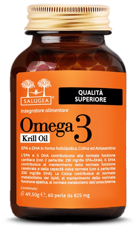 SALUGEA OMEGA 3 KRILL OIL 60 PERLE - Newepa Srl