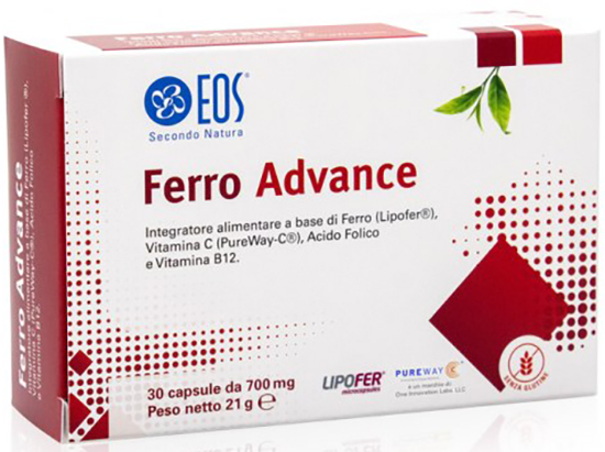 EOS FERRO ADVANCE 30 CAPSULE - Newepa Srl