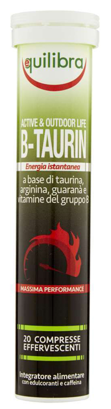 B TAURIN 20 COMPRESSE EFFERVESCENTI - Newepa Srl