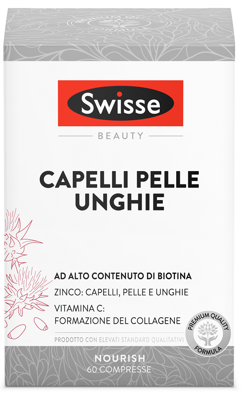 SWISSE CAPELLI PELLE UNGHIE 60 COMPRESSE - Newepa Srl