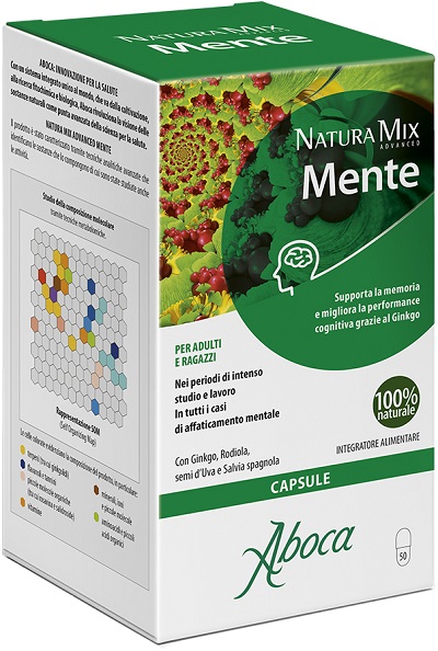 NATURA MIX ADVANCED MENTE 50 CAPSULE - Newepa Srl